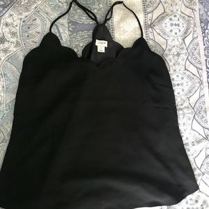 J. Crew scalloped cami